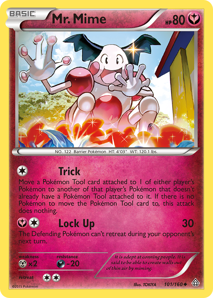 Mr. Mime (101/160) [XY: Primal Clash] | RetroPlay Games