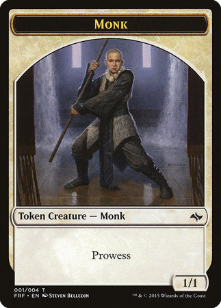 Monk Token [Fate Reforged Tokens] | RetroPlay Games