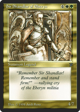 Sir Shandlar of Eberyn [Legends] | RetroPlay Games