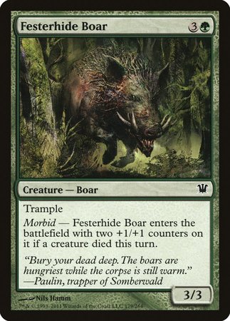 Festerhide Boar [Innistrad] | RetroPlay Games