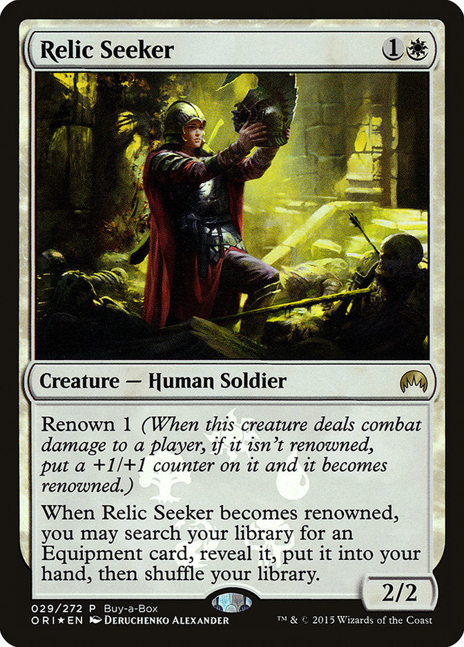 Relic Seeker (Buy-A-Box) [Magic Origins Promos] | RetroPlay Games