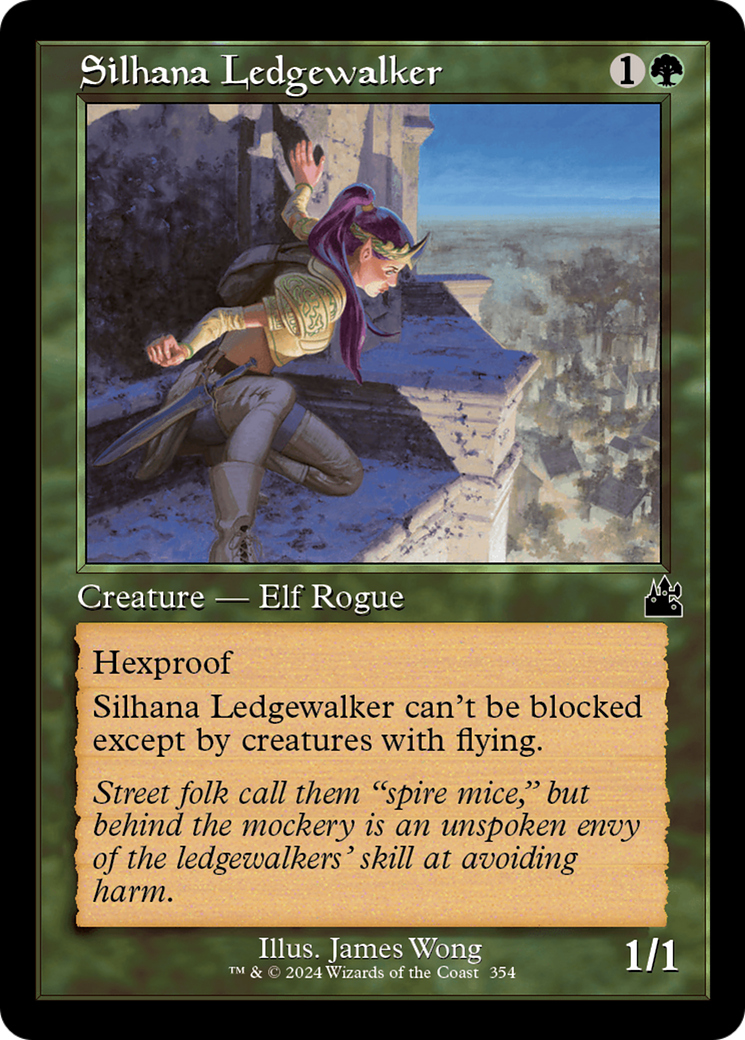 Silhana Ledgewalker (Retro Frame) [Ravnica Remastered] | RetroPlay Games