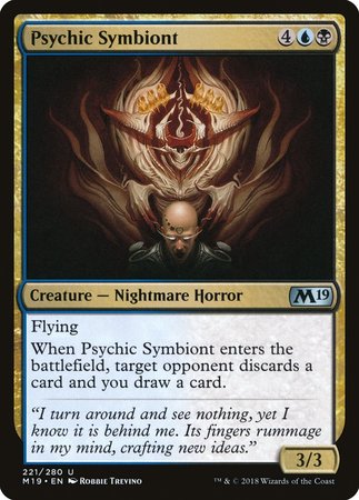 Psychic Symbiont [Core Set 2019] | RetroPlay Games