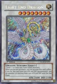 Light End Dragon [RGBT-EN091] Secret Rare | RetroPlay Games