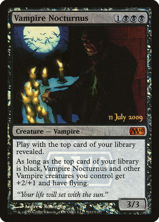 Vampire Nocturnus [Magic 2010 Promos] | RetroPlay Games
