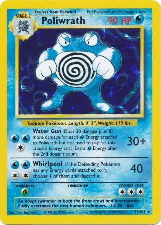 Poliwrath (13/102) [Base Set Unlimited] | RetroPlay Games