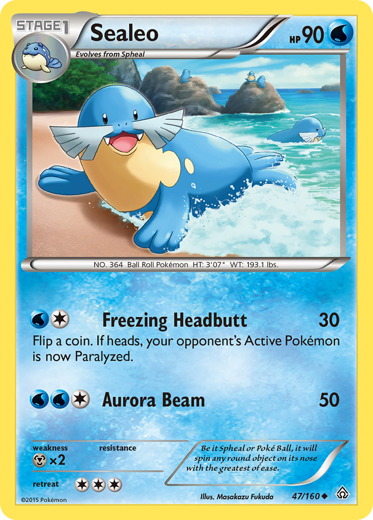 Sealeo (47/160) [XY: Primal Clash] | RetroPlay Games