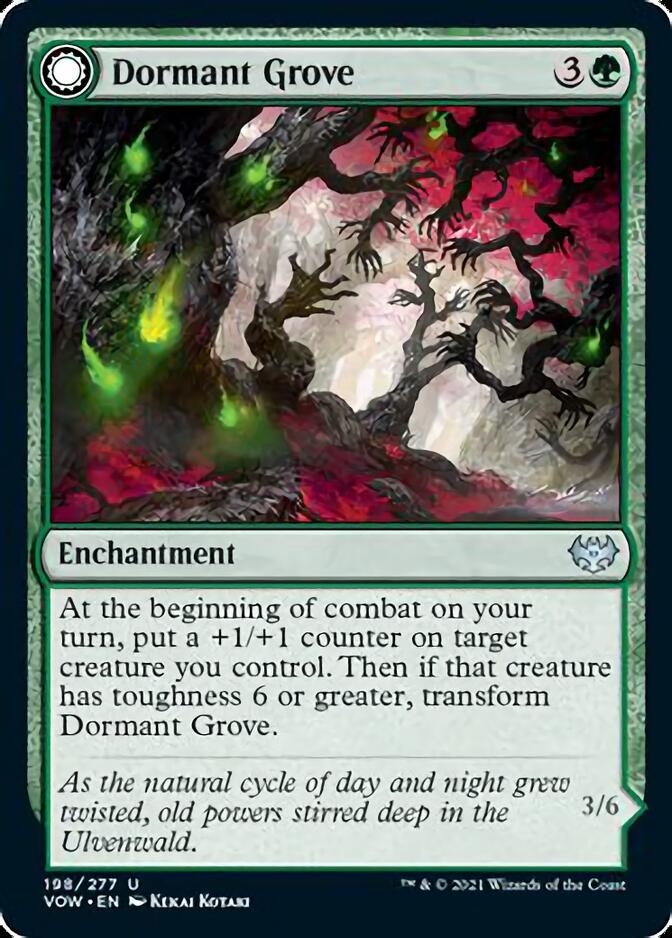 Dormant Grove // Gnarled Grovestrider [Innistrad: Crimson Vow] | RetroPlay Games