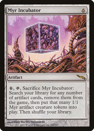 Myr Incubator [Mirrodin] | RetroPlay Games