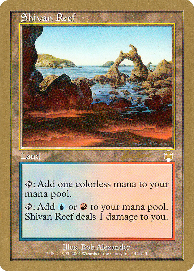 Shivan Reef (Sim Han How) [World Championship Decks 2002] | RetroPlay Games