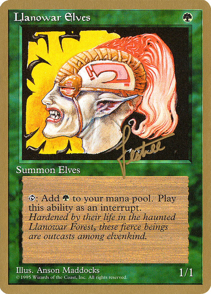 Llanowar Elves (Bertrand Lestree) [Pro Tour Collector Set] | RetroPlay Games