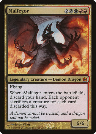 Malfegor [Commander 2011] | RetroPlay Games