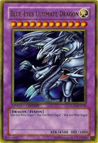 Blue-Eyes Ultimate Dragon [GLD1-EN028] Gold Rare | RetroPlay Games