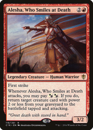 Alesha, Who Smiles at Death [Commander 2016] | RetroPlay Games