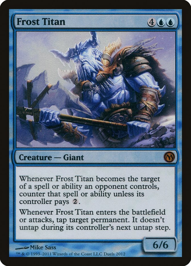 Frost Titan (Duels of the Planeswalkers Promos) [Duels of the Planeswalkers Promos 2011] | RetroPlay Games