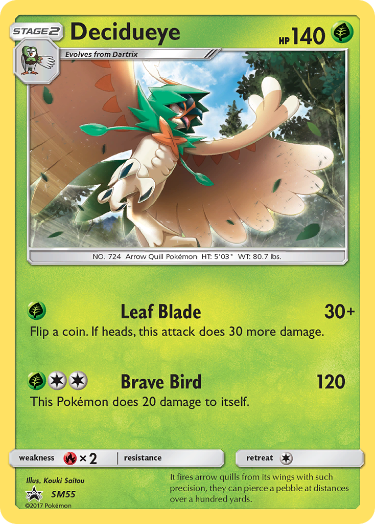 Decidueye (SM55) [Sun & Moon: Black Star Promos] | RetroPlay Games