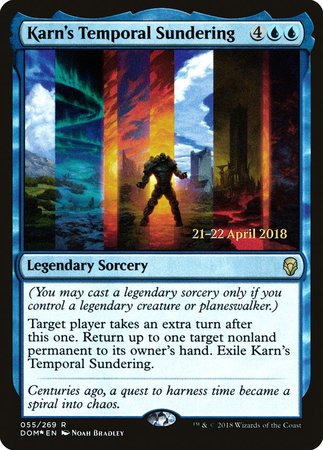 Karn's Temporal Sundering [Dominaria Promos] | RetroPlay Games