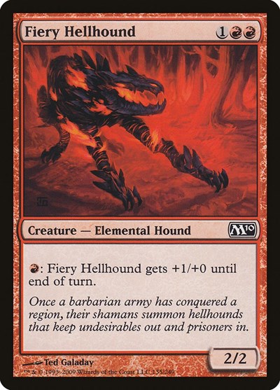 Fiery Hellhound [Magic 2010] | RetroPlay Games