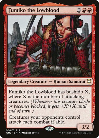 Fumiko the Lowblood [Commander Anthology Volume II] | RetroPlay Games
