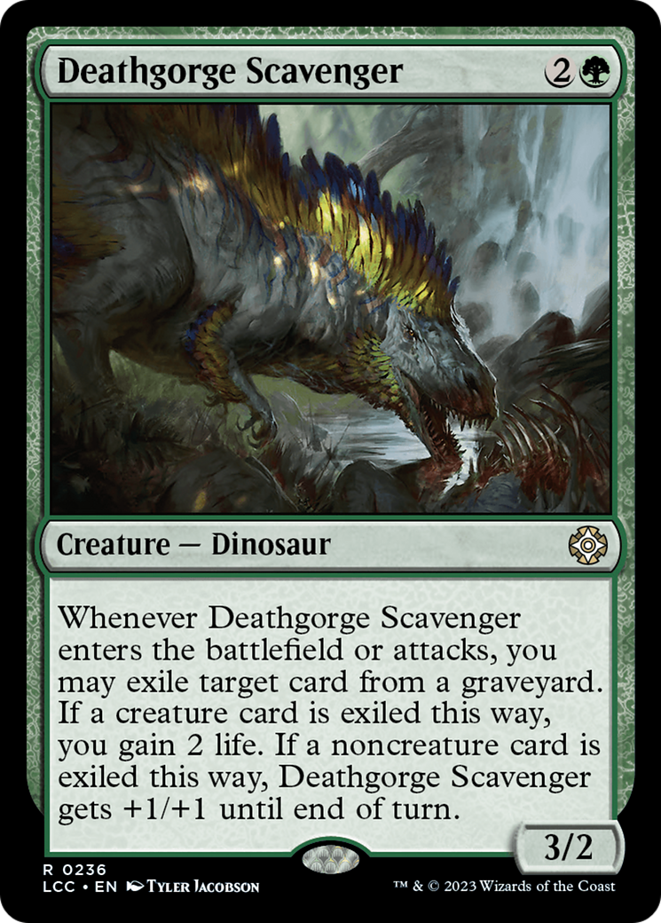 Deathgorge Scavenger [The Lost Caverns of Ixalan Commander] | RetroPlay Games