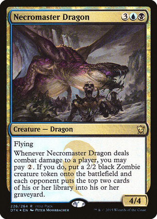 Necromaster Dragon [Dragons of Tarkir Promos] | RetroPlay Games