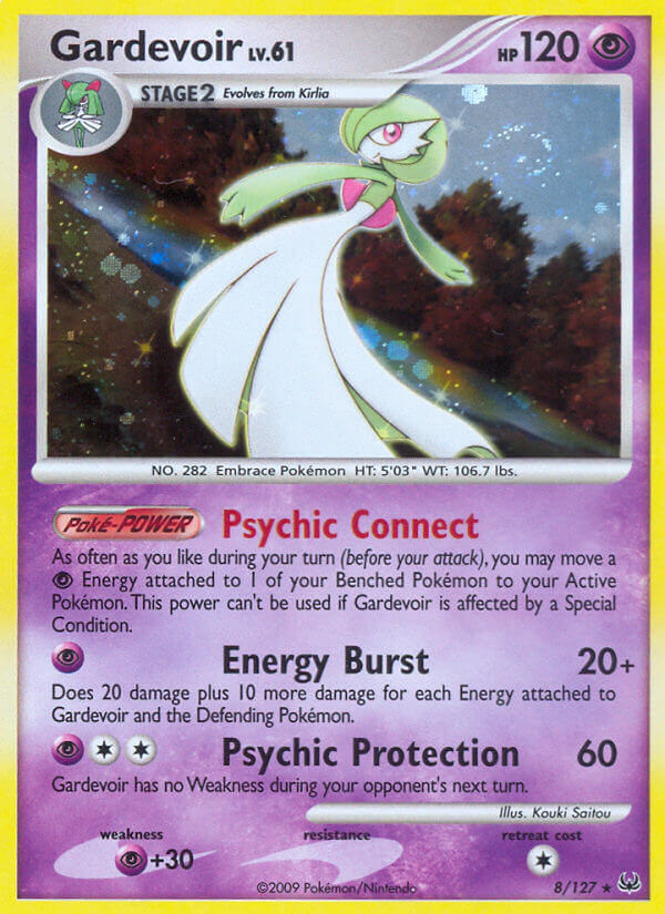 Gardevoir (8/127) (Theme Deck Exclusive) [Platinum: Base Set] | RetroPlay Games