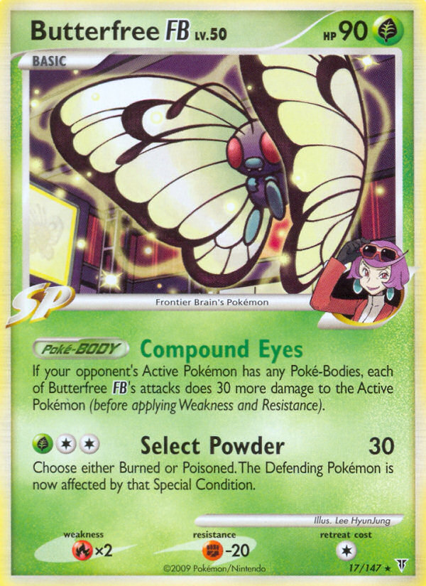 Butterfree FB (17/147) [Platinum: Supreme Victors] | RetroPlay Games