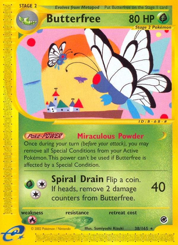 Butterfree (38/165) [Expedition: Base Set] | RetroPlay Games