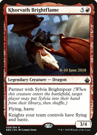 Khorvath Brightflame [Battlebond Promos] | RetroPlay Games