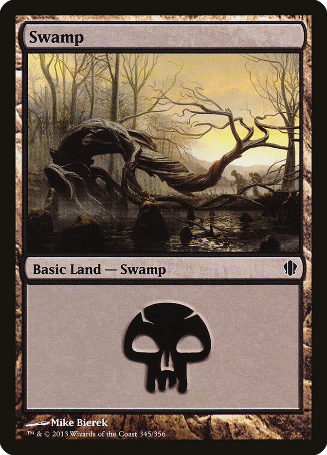 Swamp (345) [Commander 2013] | RetroPlay Games