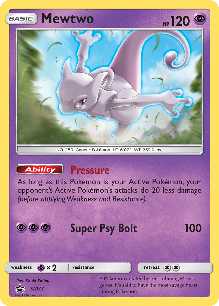 Mewtwo (SM77) [Sun & Moon: Black Star Promos] | RetroPlay Games