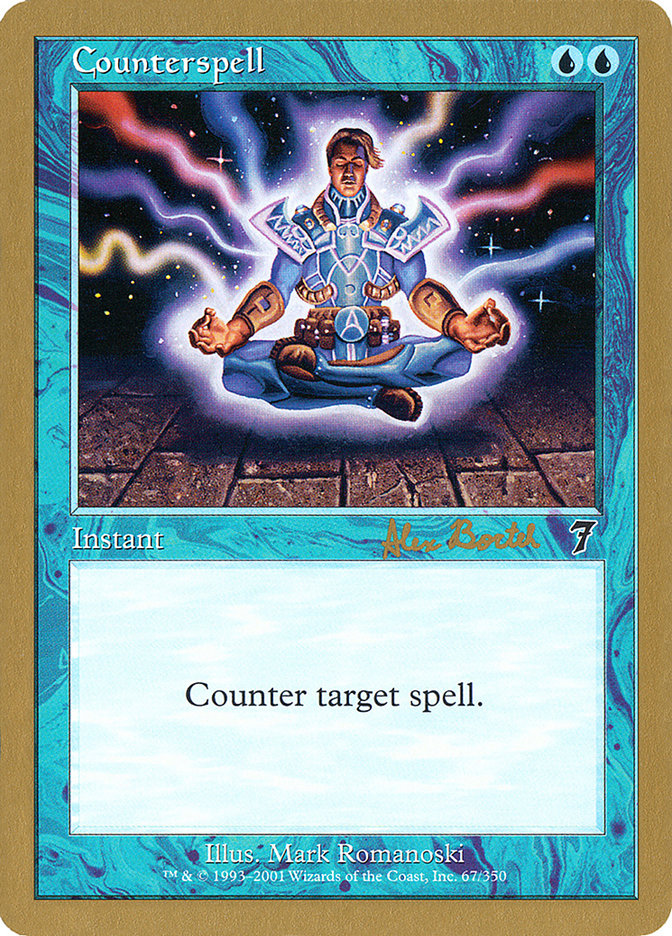 Counterspell (Alex Borteh) (7ED) [World Championship Decks 2001] | RetroPlay Games