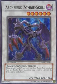 Archfiend Zombie-Skull [ANPR-EN042] Super Rare | RetroPlay Games