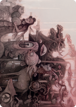 March of Burgeoning Life Art Card [Kamigawa: Neon Dynasty Art Series] | RetroPlay Games