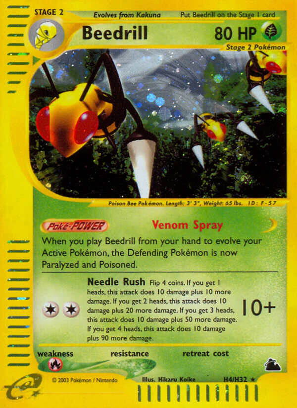 Beedrill (H4/H32) [Skyridge] | RetroPlay Games