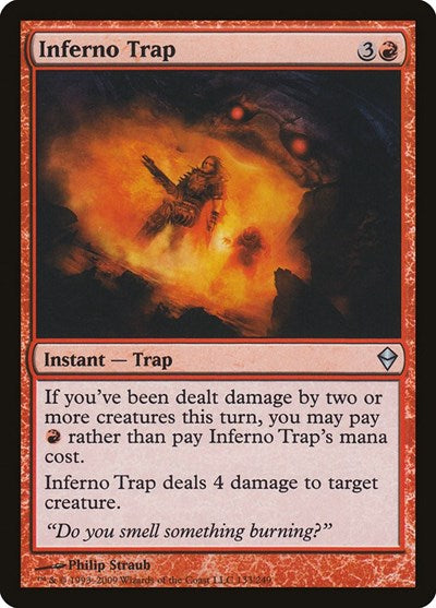 Inferno Trap [Zendikar] | RetroPlay Games