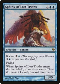 Sphinx of Lost Truths [Zendikar] | RetroPlay Games