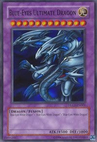 Blue-Eyes Ultimate Dragon [DLG1-EN001] Super Rare | RetroPlay Games