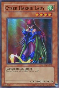 Cyber Harpie Lady [DLG1-EN097] Super Rare | RetroPlay Games