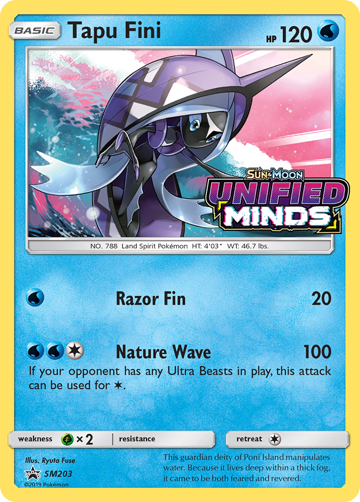 Tapu Fini (SM203) [Sun & Moon: Black Star Promos] | RetroPlay Games