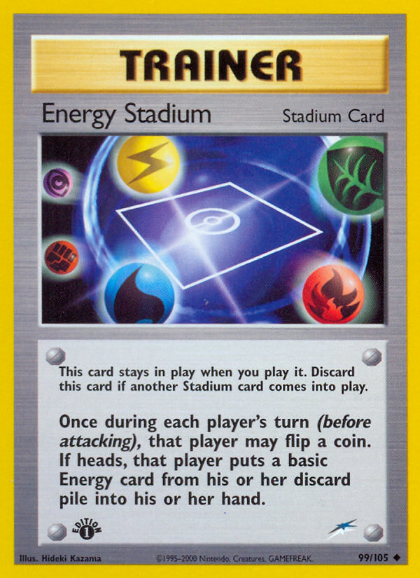 Energy Stadium (99/105) [Neo Destiny 1st Edition] | RetroPlay Games