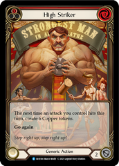 High Striker (Red) [EVR164] (Everfest)  1st Edition Extended Art Rainbow Foil | RetroPlay Games