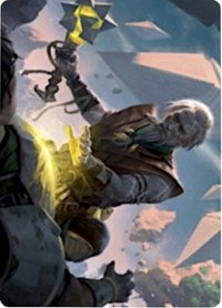 Expedition Healer Art Card [Zendikar Rising Art Series] | RetroPlay Games