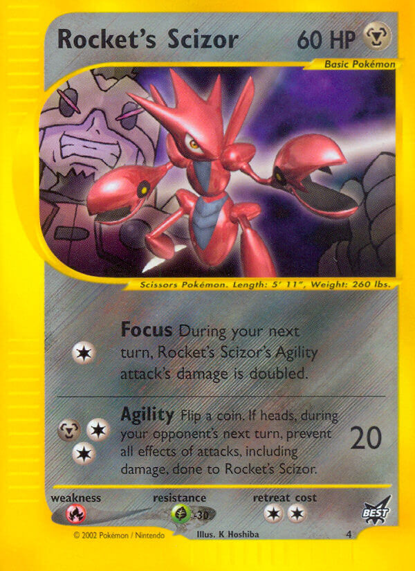 Rocket's Scizor (4) [Best of Promos] | RetroPlay Games