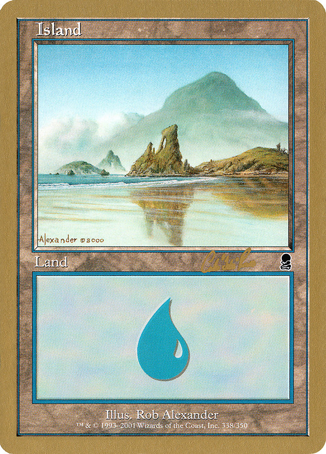 Island (cr338) (Carlos Romao) [World Championship Decks 2002] | RetroPlay Games