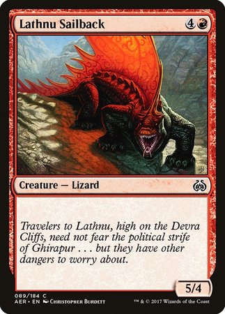 Lathnu Sailback [Aether Revolt] | RetroPlay Games