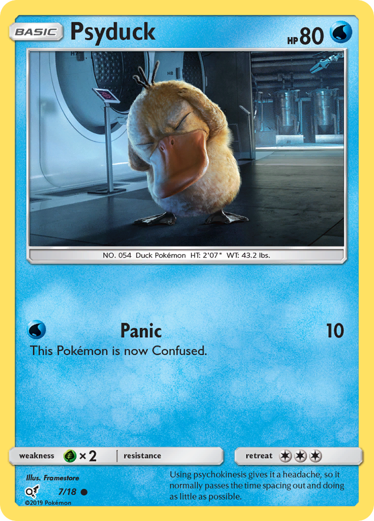 Psyduck (7/18) [Sun & Moon: Detective Pikachu] | RetroPlay Games