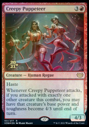 Creepy Puppeteer [Innistrad: Crimson Vow Prerelease Promos] | RetroPlay Games