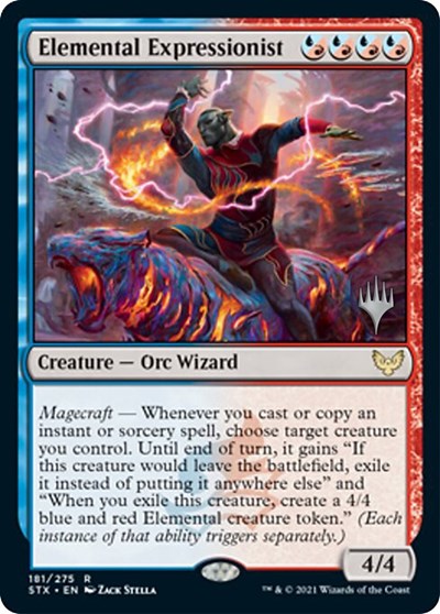 Elemental Expressionist (Promo Pack) [Strixhaven: School of Mages Promos] | RetroPlay Games