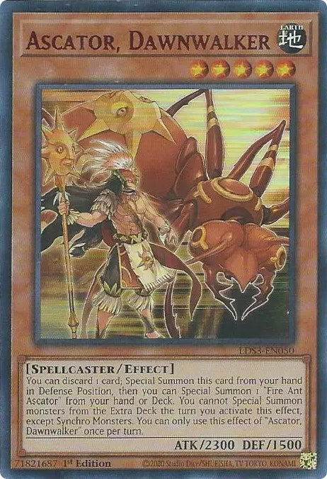 Ascator, Dawnwalker (Red) [LDS3-EN050] Ultra Rare | RetroPlay Games